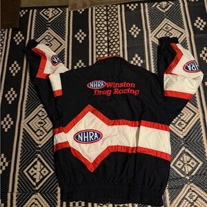 NHRA Racing Jacket Winston absolutely awesome great colors and look size L